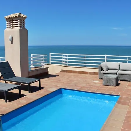 Atico Frontal Al Mar Con Piscina Privada By Homeprive דניה