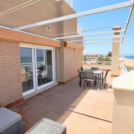 Atico Espectacular Piscina Privada Frontal Al Mar Apartamento Dénia