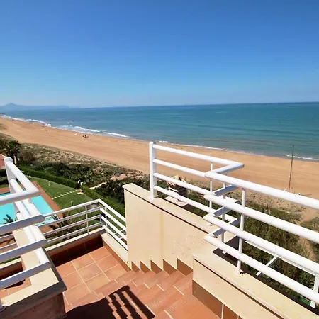 Atico Espectacular Piscina Privada Frontal Al Mar Apartamento
