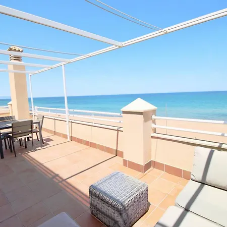 Atico Frontal Al Mar Con Piscina Privada By Homeprive Lägenhet