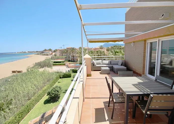 Atico Frontal Al Mar Con Piscina Privada By Homeprive 公寓 *