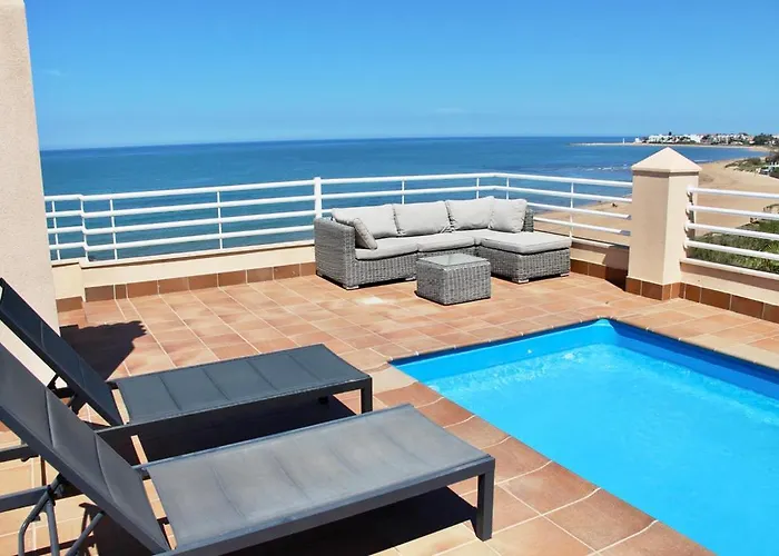 Atico Frontal Al Mar Con Piscina Privada By Homeprive Апартаменти *