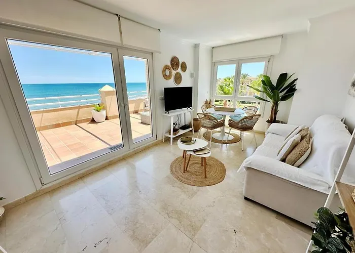 Atico Frontal Al Mar Con Piscina Privada By Homeprive Апартаменти Денія